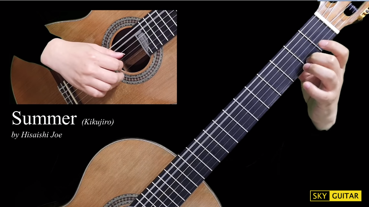 Summer (Kikujiro) - Fingerstyle Lesson + TAB夏日(菊治郎)-古桐博客