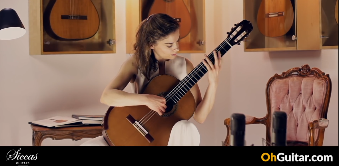 Ana Vidovic plays Capricho Árabe by Francisco Tárrega 阿拉伯风格奇想曲-古桐博客