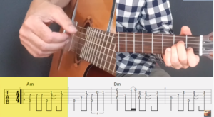 Besame Mucho - Fingerstyle Guitar Tutorial Tab-古桐博客
