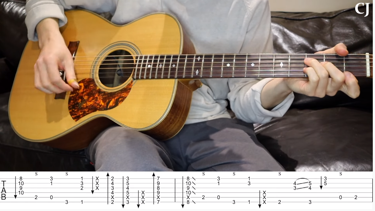 Blue Moon - Tommy Emmanuel (With Tab) - Watch and Learn Fingerstyle Guitar-古桐博客