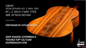 JS 巴赫的奏鸣曲#2,BWV 1003-古桐博客