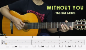 WITHOUT YOU - The Kid LAROI - 指弹吉他-古桐博客