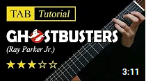 GhostBusters - 指弹吉他 视谱-古桐博客