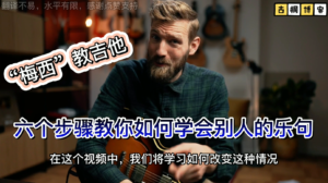 “梅西”教吉他| 六个步骤教你如何学会别人的乐句《中文字幕》-古桐博客