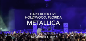 METALLICA最新现场-2021年11月4日佛罗里达州好莱坞整场4KHDR视频-古桐博客