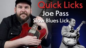 教你这段很好听的Joe Pass的慢蓝调乐句-古桐博客