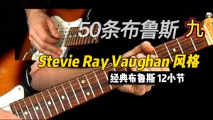 【50条布鲁斯】Stevie Ray Vaughan 风格 9-古桐博客