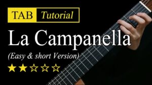 【Sky Guitar 】《La Campanella》简单版-古桐博客