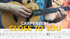 【尤克里里指弹谱】《 Close to You》卡朋特乐队（谱可下载）-古桐博客