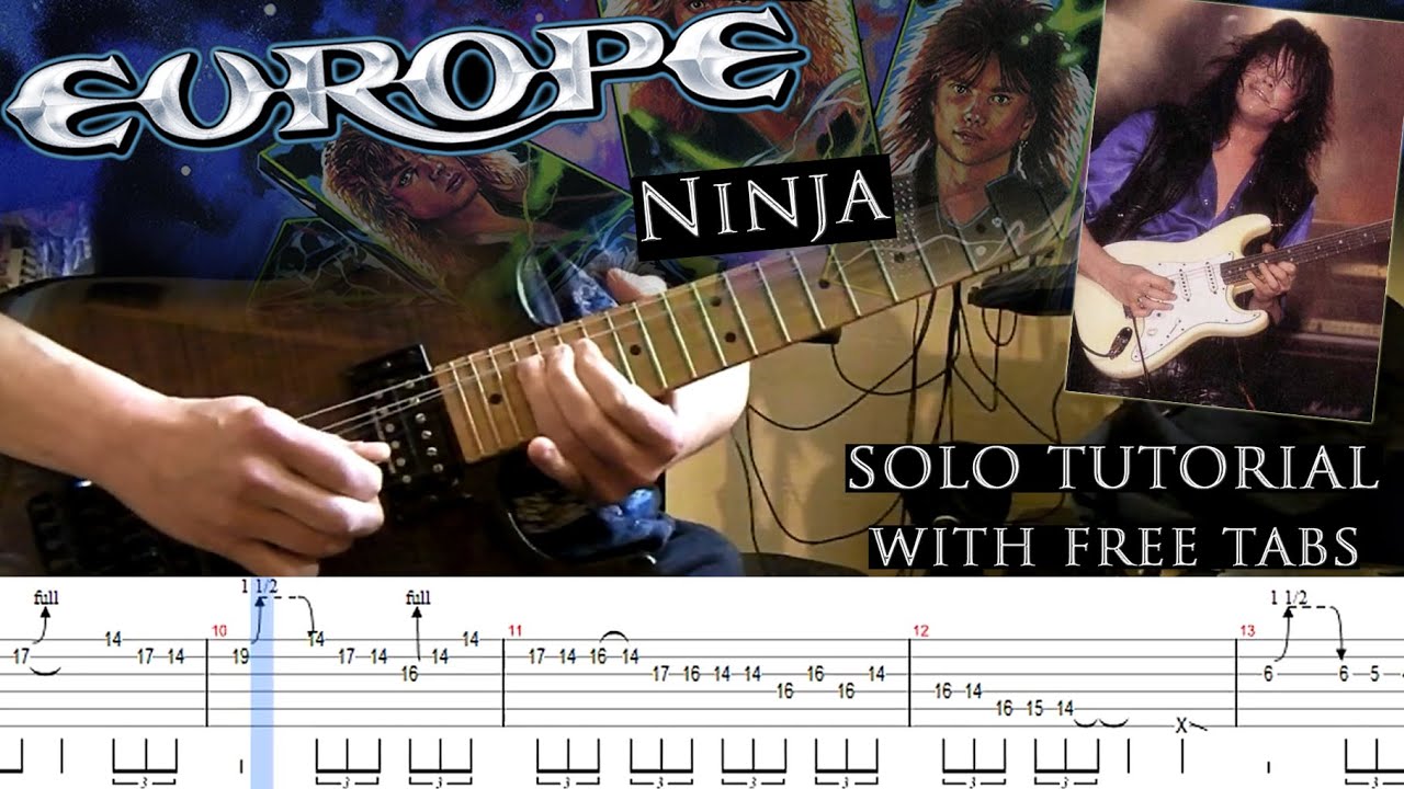 Europe 《Ninja》（伴奏+谱 可下载）-古桐博客