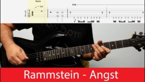 Rammstein - Angst 吉他谱(谱子伴奏可下载)-古桐博客