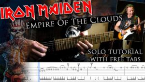 Iron Maiden 《Empire Of The Clouds》(谱+伴奏 可下载)-古桐博客