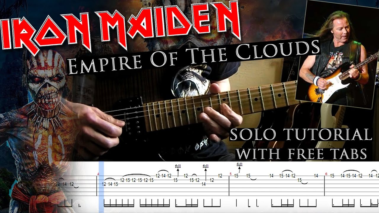 Iron Maiden 《Empire Of The Clouds》（谱+伴奏 可下载）-古桐博客