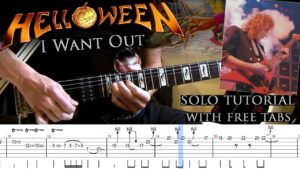 Helloween 《I Want Out》(伴奏+谱 可下载)-古桐博客