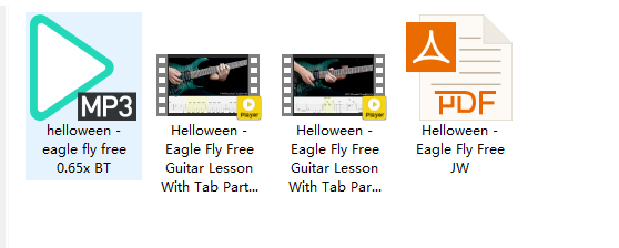 【课件可下载】《Eagle Fly Free 》Helloween插图