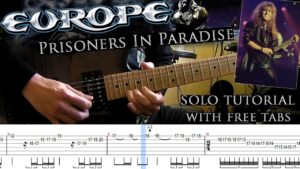 Europe 《Prisoners In Paradise》(伴奏+谱 可下载)-古桐博客