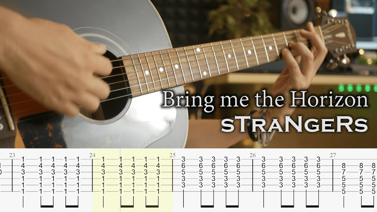 【乐谱下载】《sTraNgeRs》 Bring Me The Horizon-古桐博客