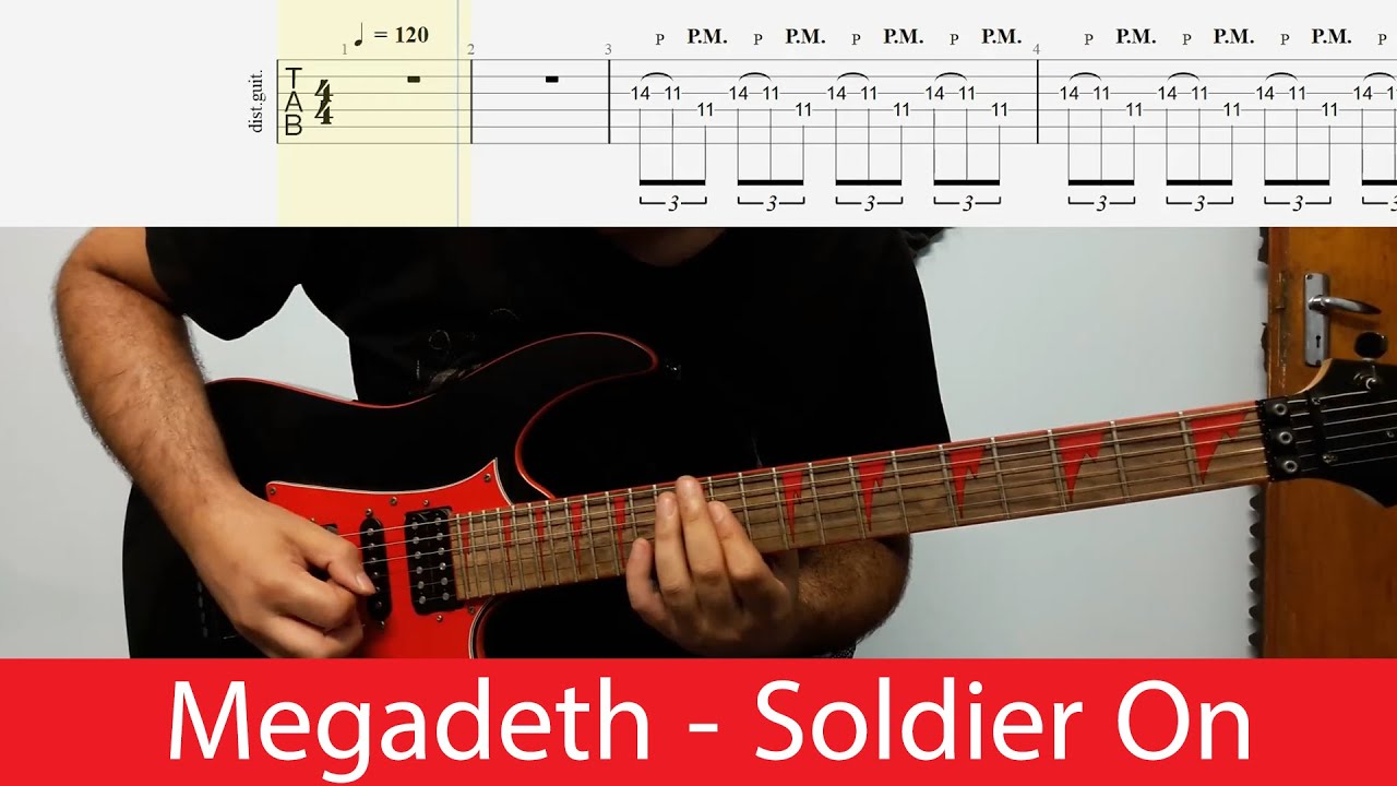 Megadeth 《Soldier On》（课件可下载）-古桐博客