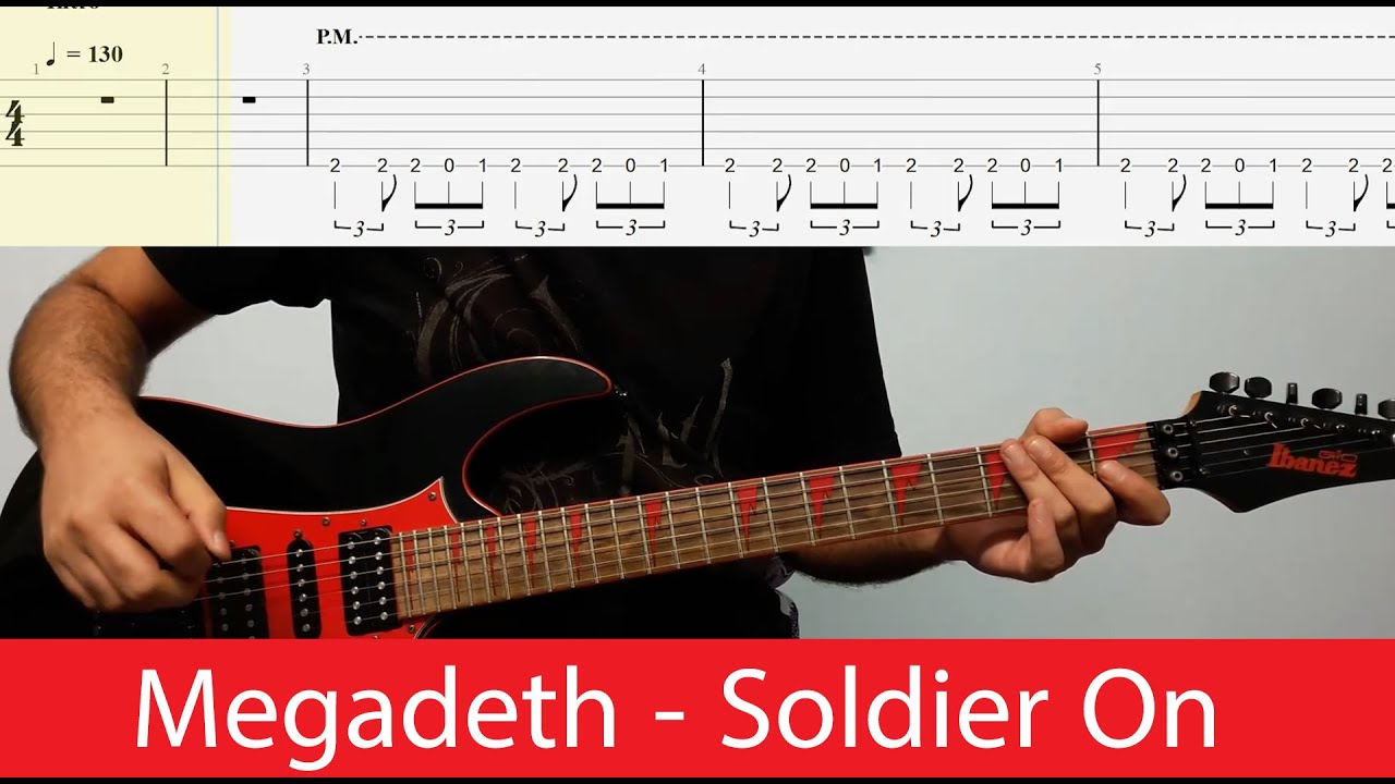 Megadeth 《Soldier On》（课件可下载）-古桐博客