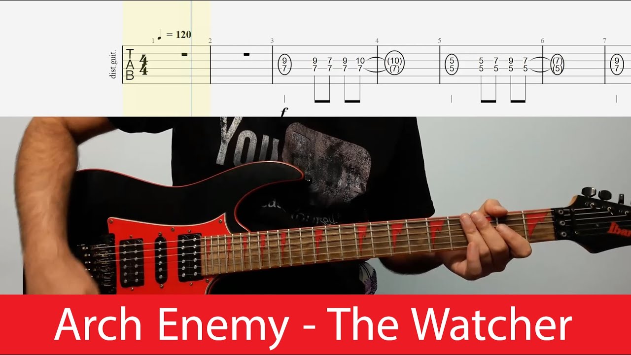 Arch Enemy 《The Watcher》（课件可下载）-古桐博客