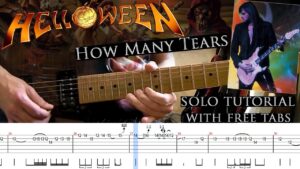 Helloween《How Many Tears 》(伴奏+谱 可下载)-古桐博客