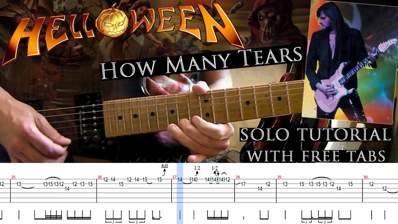 Helloween《How Many Tears 》（伴奏+谱 可下载）-古桐博客