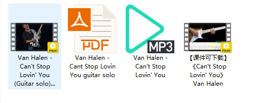 【课件可下载】《Can't Stop Lovin' You》Van Halen插图