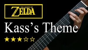 【Sky Guitar】Kass's Theme (吉他视频谱)-古桐博客