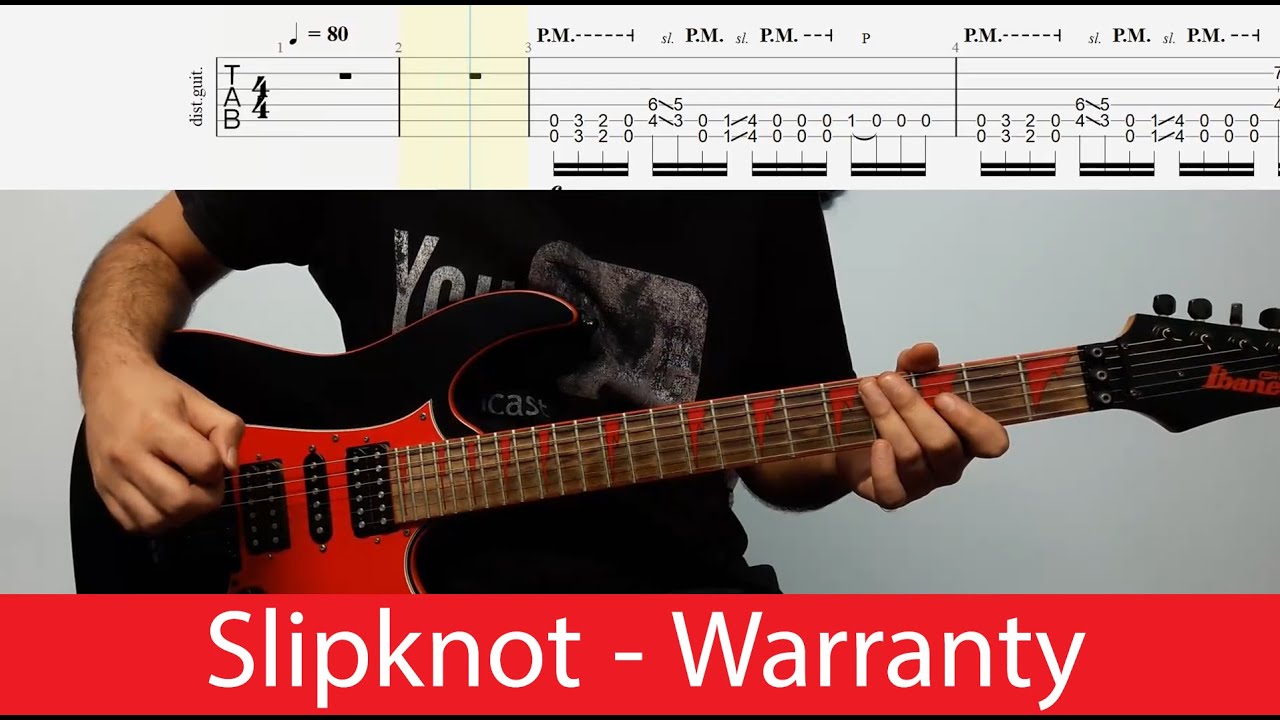 Slipknot 《Warranty》（课件可下载）-古桐博客
