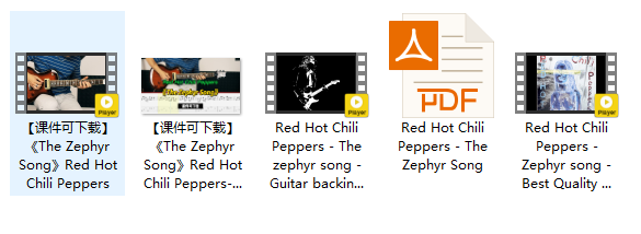 【课件可下载】《The Zephyr Song》Red Hot Chili Peppers插图