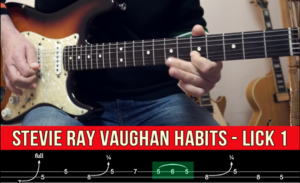 【Andy Paoli】Stevie Ray Vaughan吉他乐句 1（课件可下载）-古桐博客