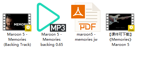 【课件可下载】《Memories》Maroon 5插图