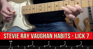 【Andy Paoli】Stevie Ray Vaughan吉他乐句 7（课件可下载）-古桐博客