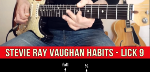 【Andy Paoli】Stevie Ray Vaughan吉他乐句 9（课件可下载）-古桐博客