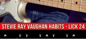 【Andy Paoli】Stevie Ray Vaughan吉他乐句 24（课件可下载）-古桐博客