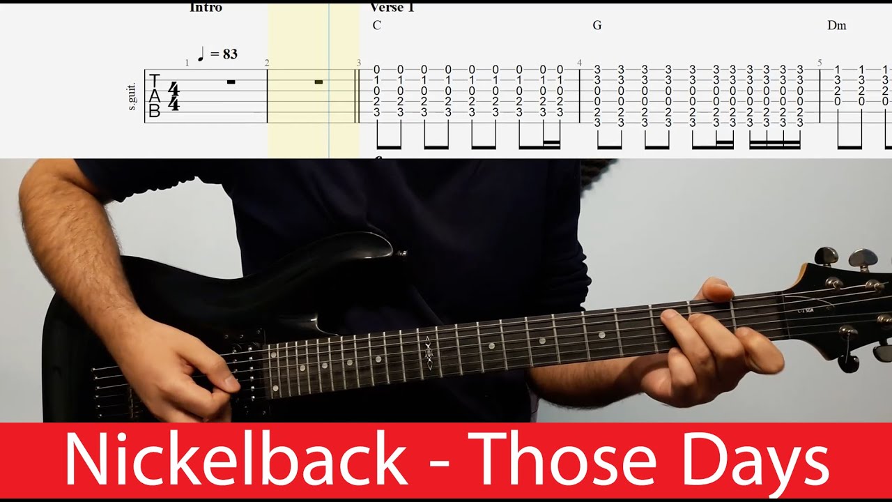 Nickelback 《Those Days》（课件可下载）-古桐博客
