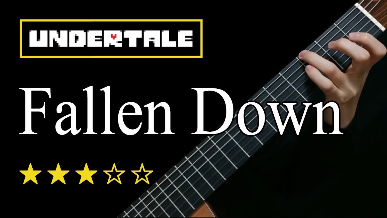 【Sky Guitar】《Fallen Down》视频谱-古桐博客