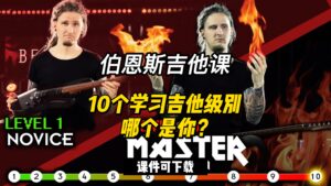 #130【全部课件】10个学习吉他的级别 - 哪个是你？（课件可下载）-古桐博客