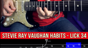 【Andy Paoli】Stevie Ray Vaughan吉他乐句 34（课件可下载）-古桐博客