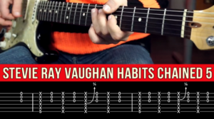 【Andy Paoli】Stevie Ray Vaughan吉他乐句 Chained- Solo #5（课件可下载）-古桐博客