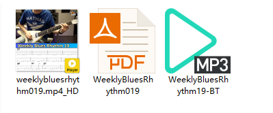 【Andy Paoli】Weekly Blues Rhythm 19（课件可下载）插图