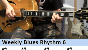 【Andy Paoli】Weekly Blues Rhythm 6（课件可下载）-古桐博客