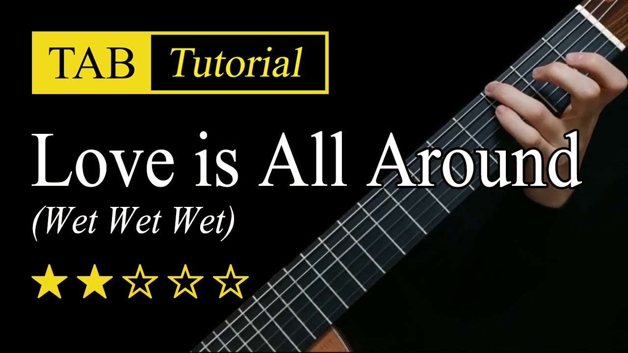 【Sky Guitar】《Love is All Around》吉他视频谱-古桐博客