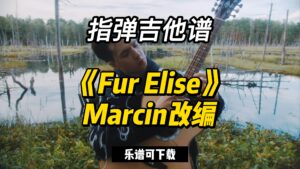 【指弹吉他谱】《Fur Elise》Marcin改编（乐谱可下载）-古桐博客