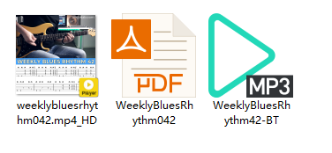 【Andy Paoli】Weekly Blues Rhythm 42（课件可下载）插图