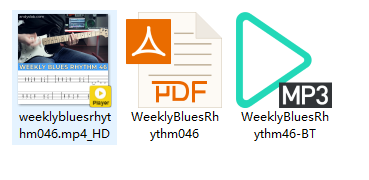 【Andy Paoli】Weekly Blues Rhythm 46（课件可下载）插图