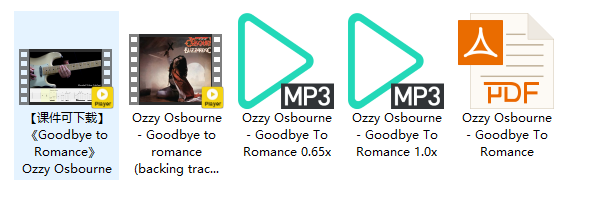 【课件可下载】《Goodbye to Romance》Ozzy Osbourne插图