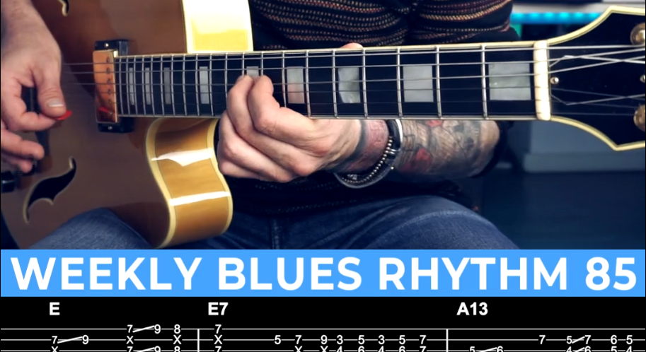 【Andy Paoli】Weekly Blues Rhythm 85（课件可下载）-古桐博客