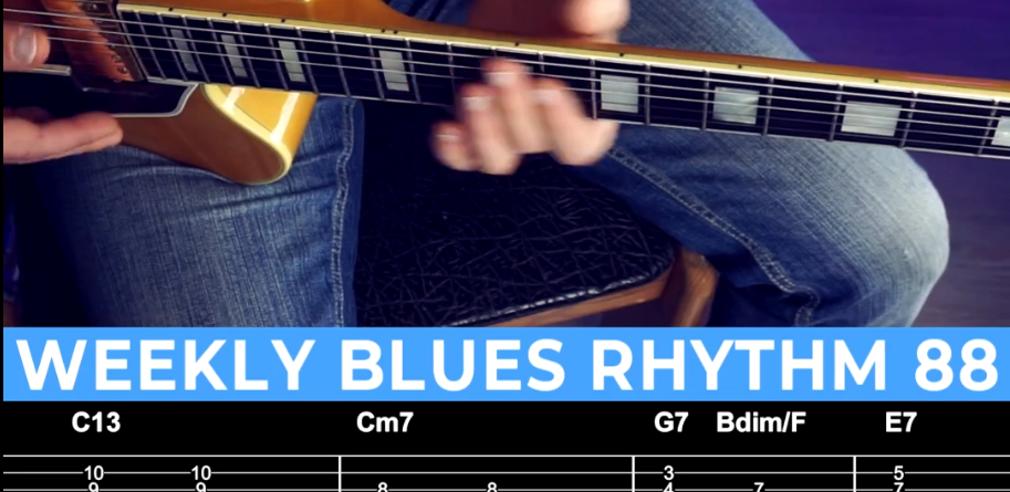 【Andy Paoli】Weekly Blues Rhythm 88（课件可下载）-古桐博客