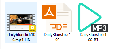 【Andy Paoli】Daily Blues Lick 100（课件可下载）插图